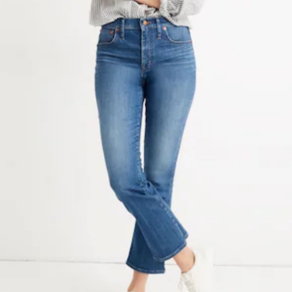 Madewell Women's Cali Demi-Boot Jeans, size 26